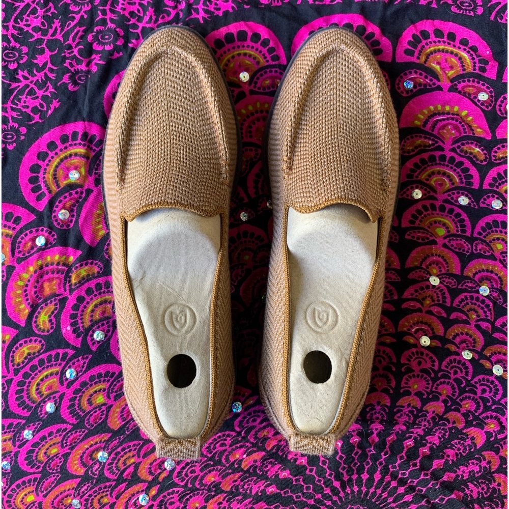 Rothy’s Lug Loafer in Teak Herringbone size 7.5